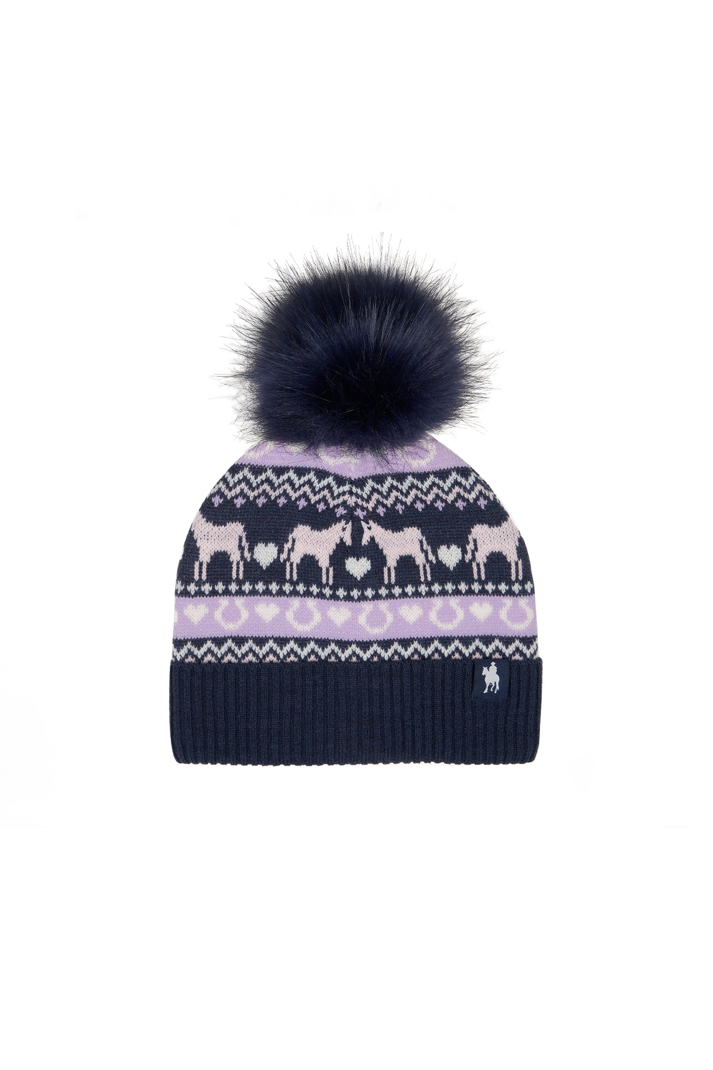 T6W5950BNE Thomas Cook Kid's Emilia Beanie Navy/Lilac