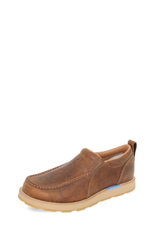 TCMCAX003 Twisted Men's Cellstretch Wedge Slip on EE Wide