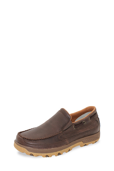 TCMXC0009 Twisted X Men's Cellstretch Slip On Brown