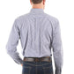 TCP1115158 Thomas Cook Men's Wentworth LS Shirt Royal Blue & Brown