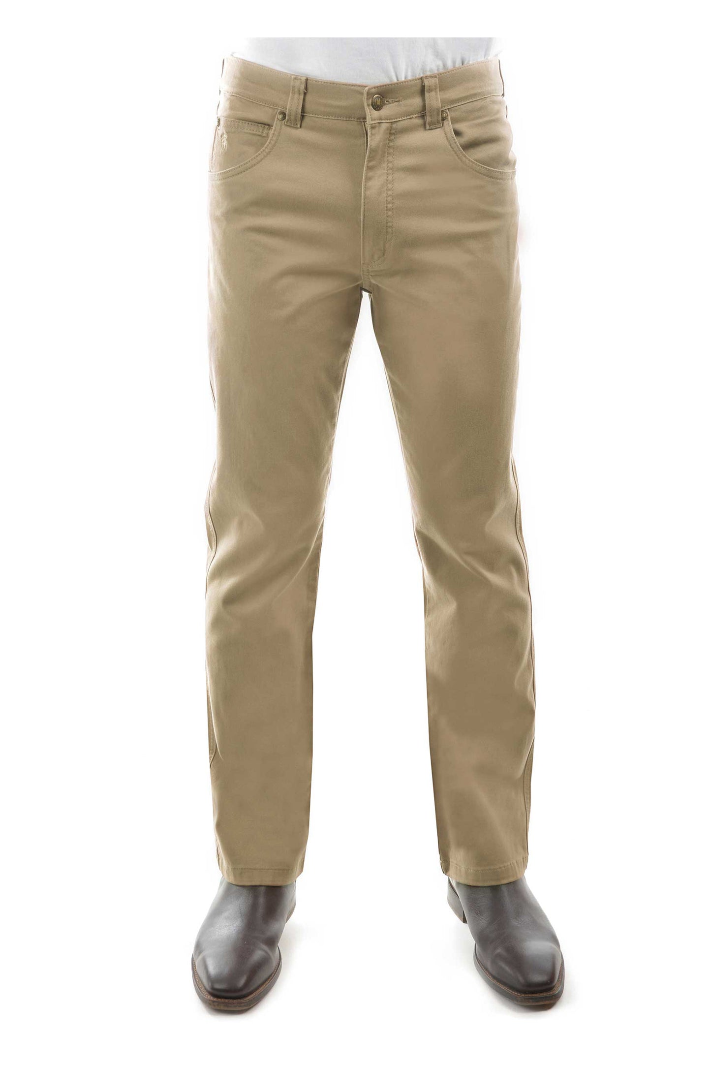 TCP1225007 Thomas Cook Men's Tailored Moleskin Jean Sand 32' Leg