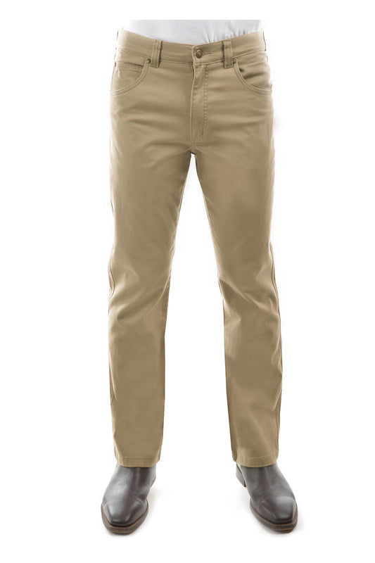 TCP1225007 Thomas Cook Men's Tailored Moleskin Jean Sand 32' Leg