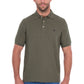 TCP1506009 Thomas Cook Men's Tailored Short Sleeve Polo Military