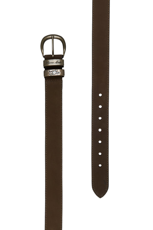 TCP1963BEL Thomas Cook Kingsley Belt Mocha