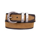 TCP1977BEL Thomas Cook Stanley Belt Camel/Chocolate
