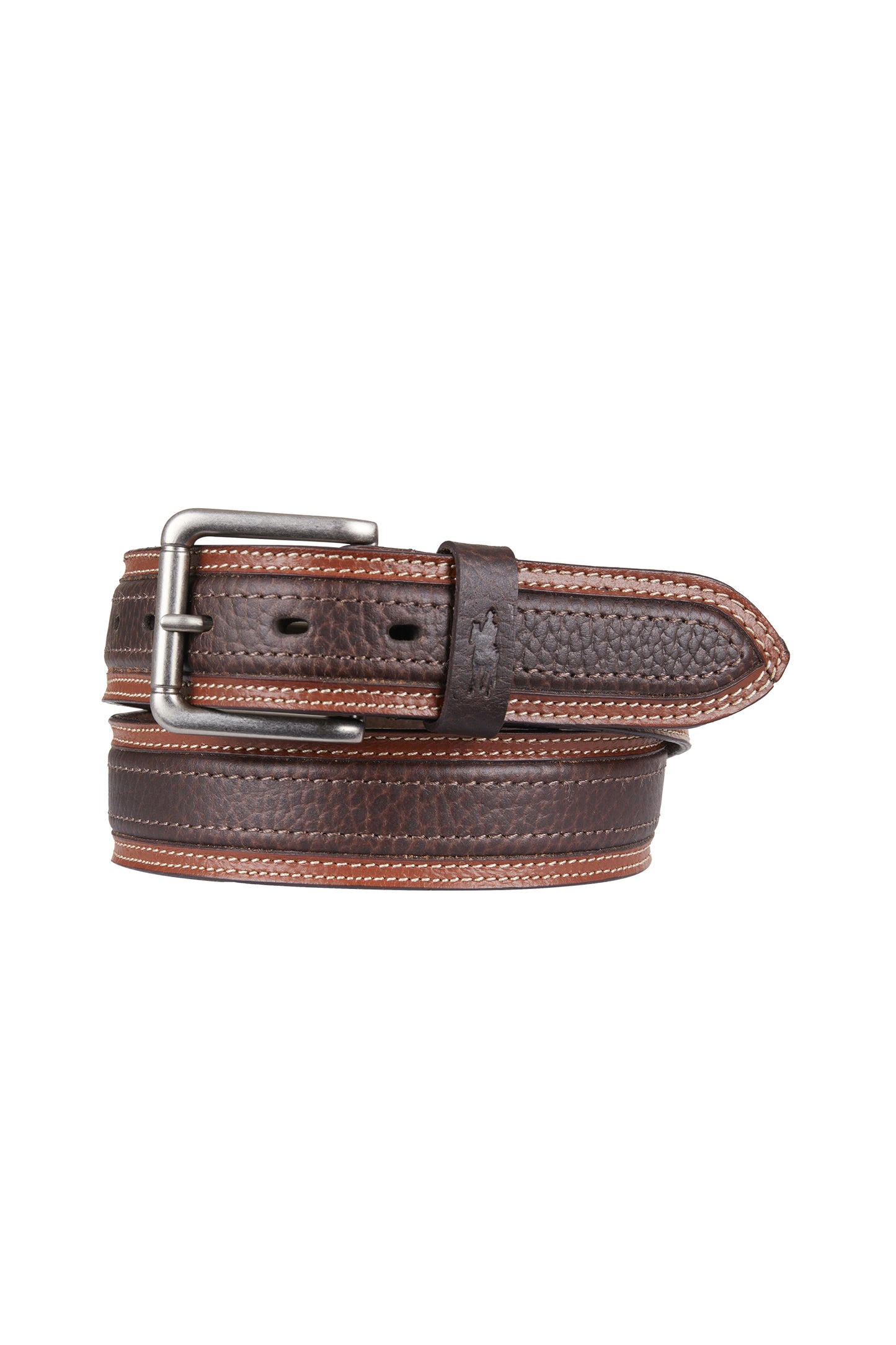 TCP1994BEL Thomas Cook Brock Belt Dark Tan