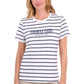 TCP2515106 Thomas Cook Women's Wilma SS Tee Navy/White