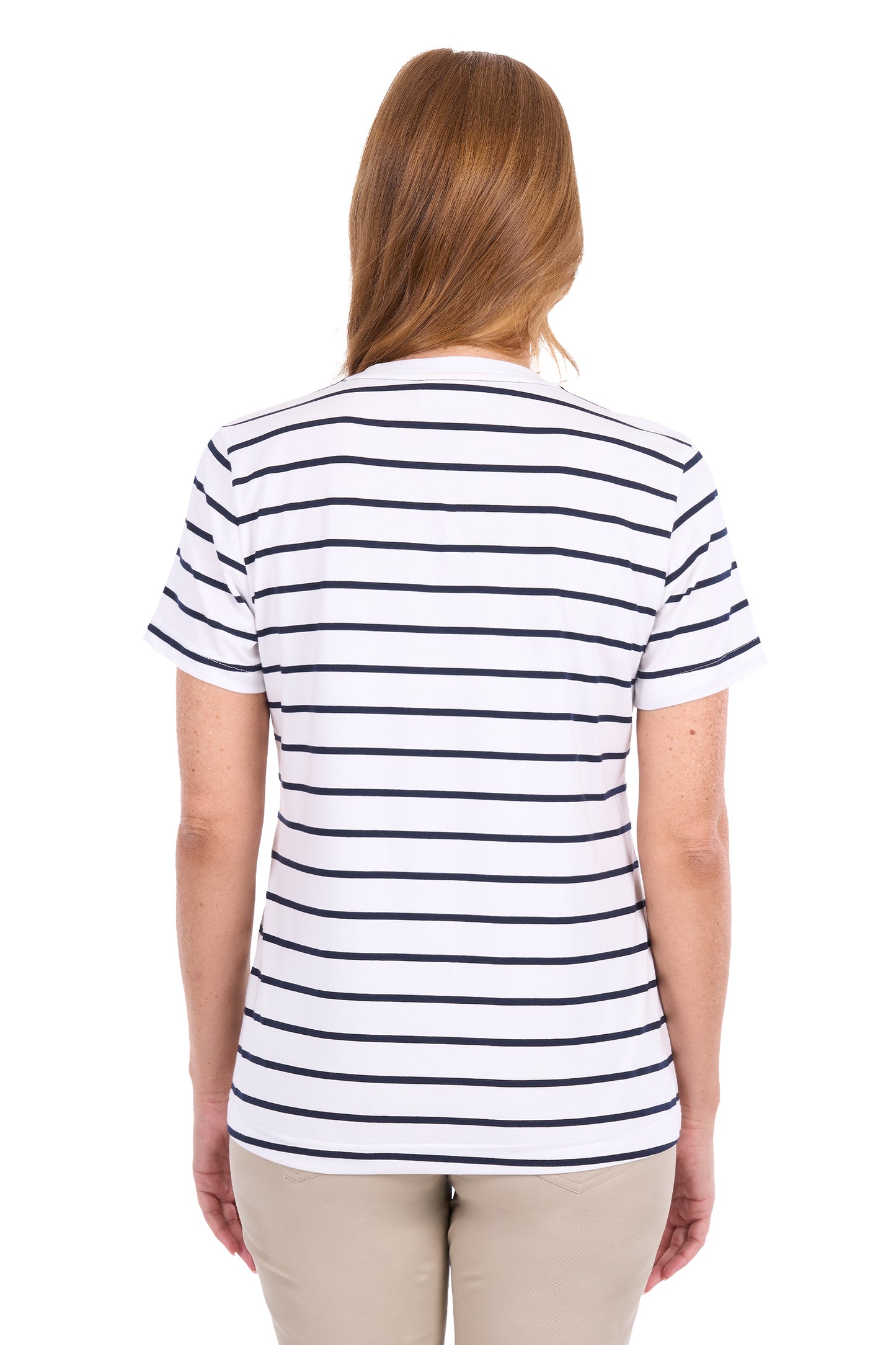 TCP2515106 Thomas Cook Women's Wilma SS Tee Navy/White
