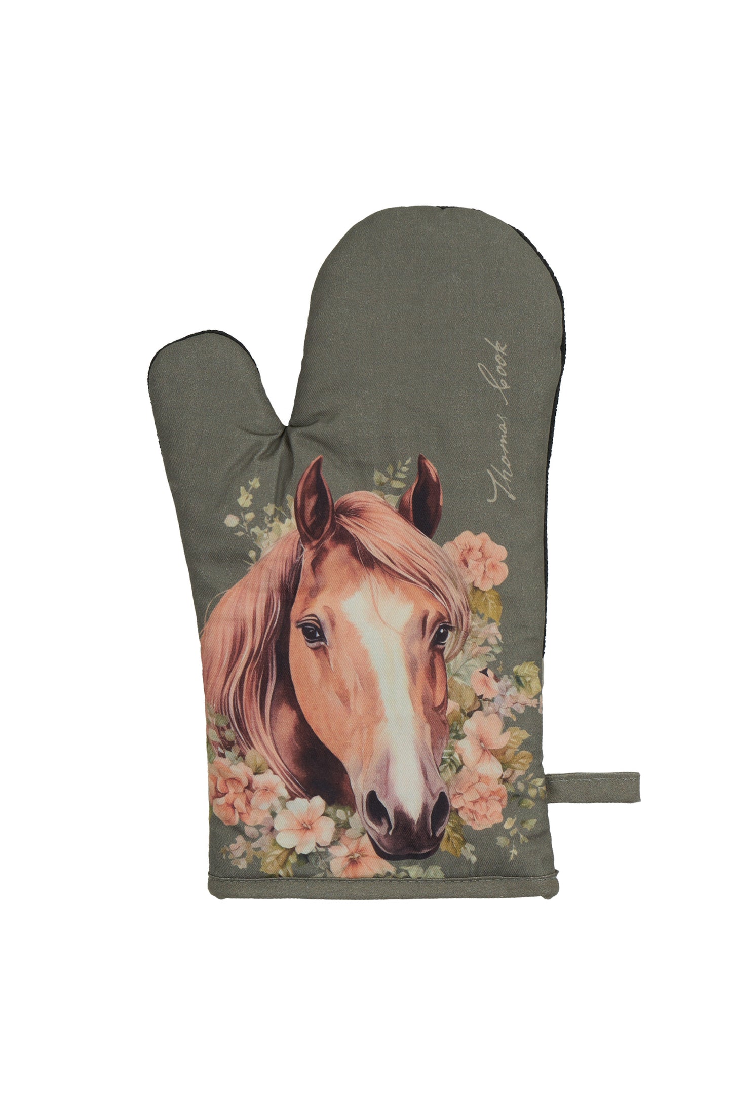 TCP2906OVN Thomas Cook Tea Oven Mitt & Pot Holder Set Sage