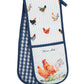TCP2907DBL Thomas Cook Double Oven Glove Navy/White
