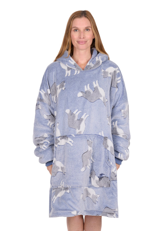 TCP2939SNU Thomas Cook Adults Dog Snuggle Hoodie