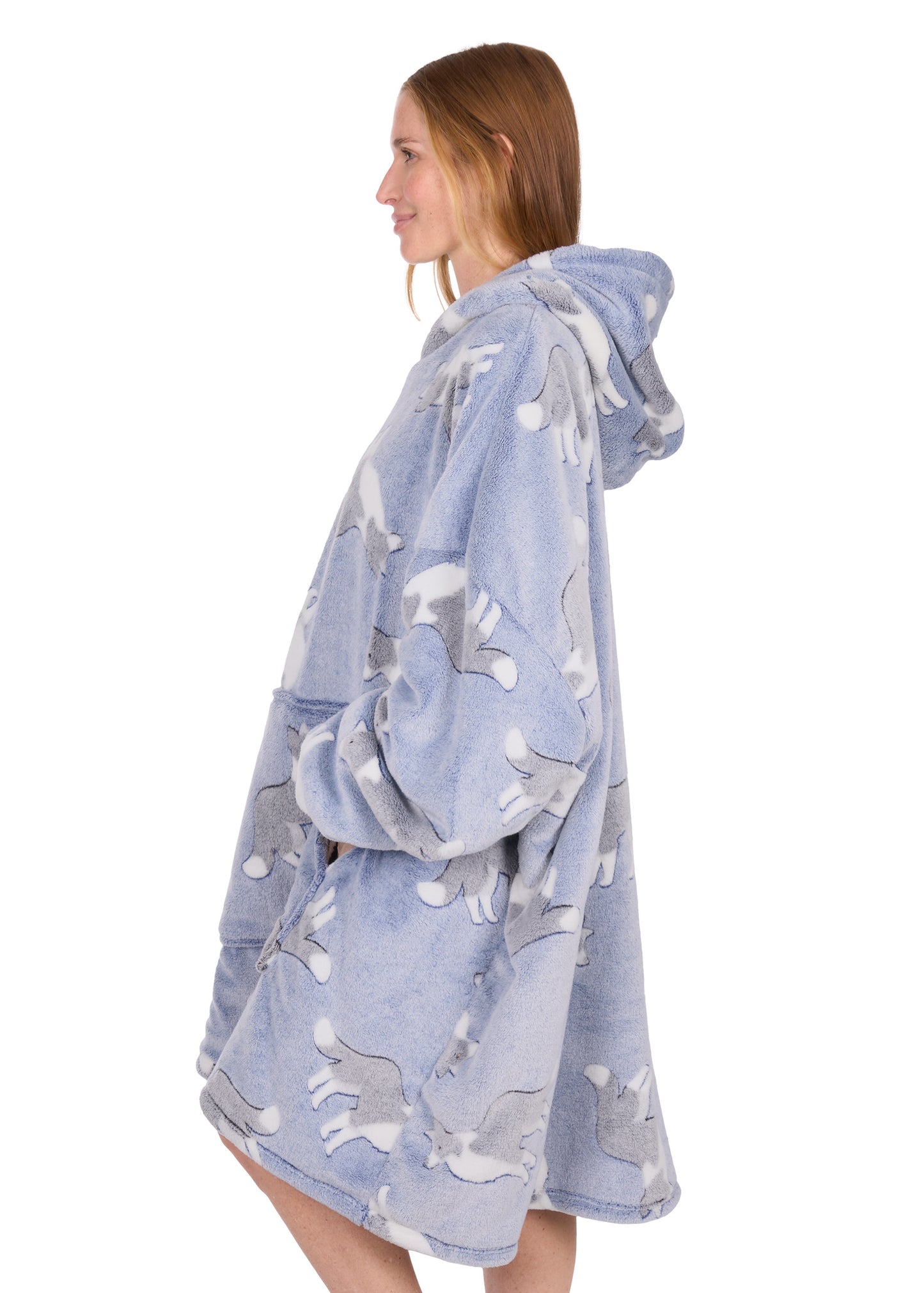 TCP2939SNU Thomas Cook Adults Dog Snuggle Hoodie