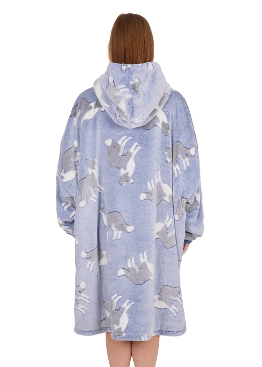 TCP2939SNU Thomas Cook Adults Dog Snuggle Hoodie
