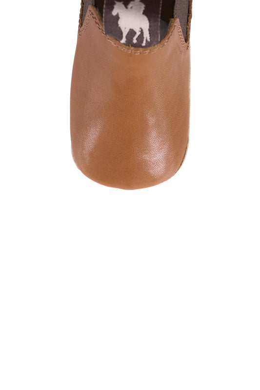 TCP78053 Thomas Cook Baby Booties Golden Tan