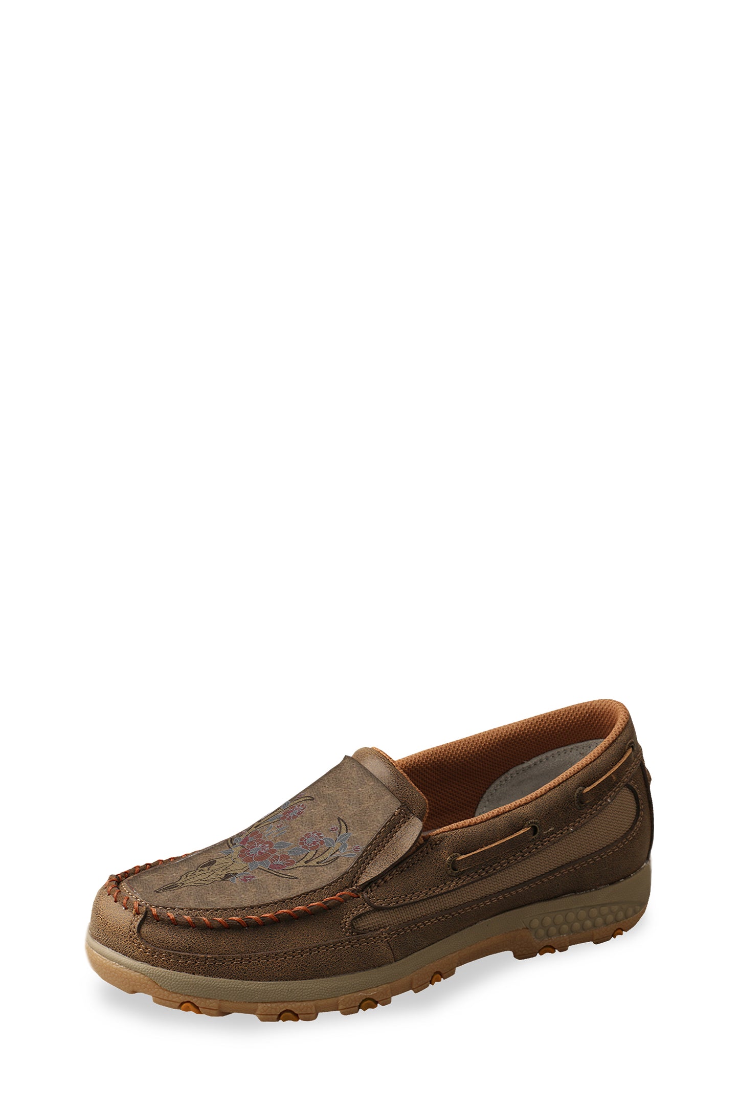 TCWXC0058 Twisted X Women's Cell Stretch Stag Slip On Moc