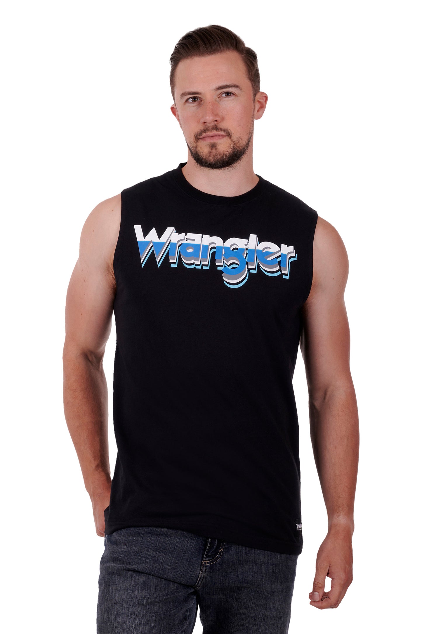 X3S1572855 Wrangler Men's Phillips Muscle Tank