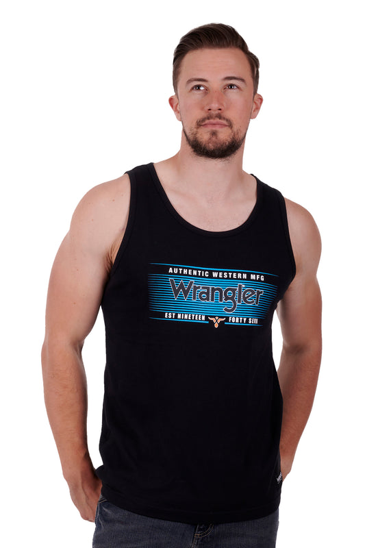 X3S1578857 Wrangler Men's Harvey Singlet