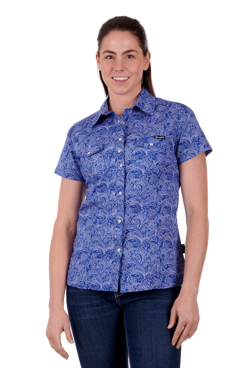 X3S2132599 Wrangler Women's Sheila SS Shirt