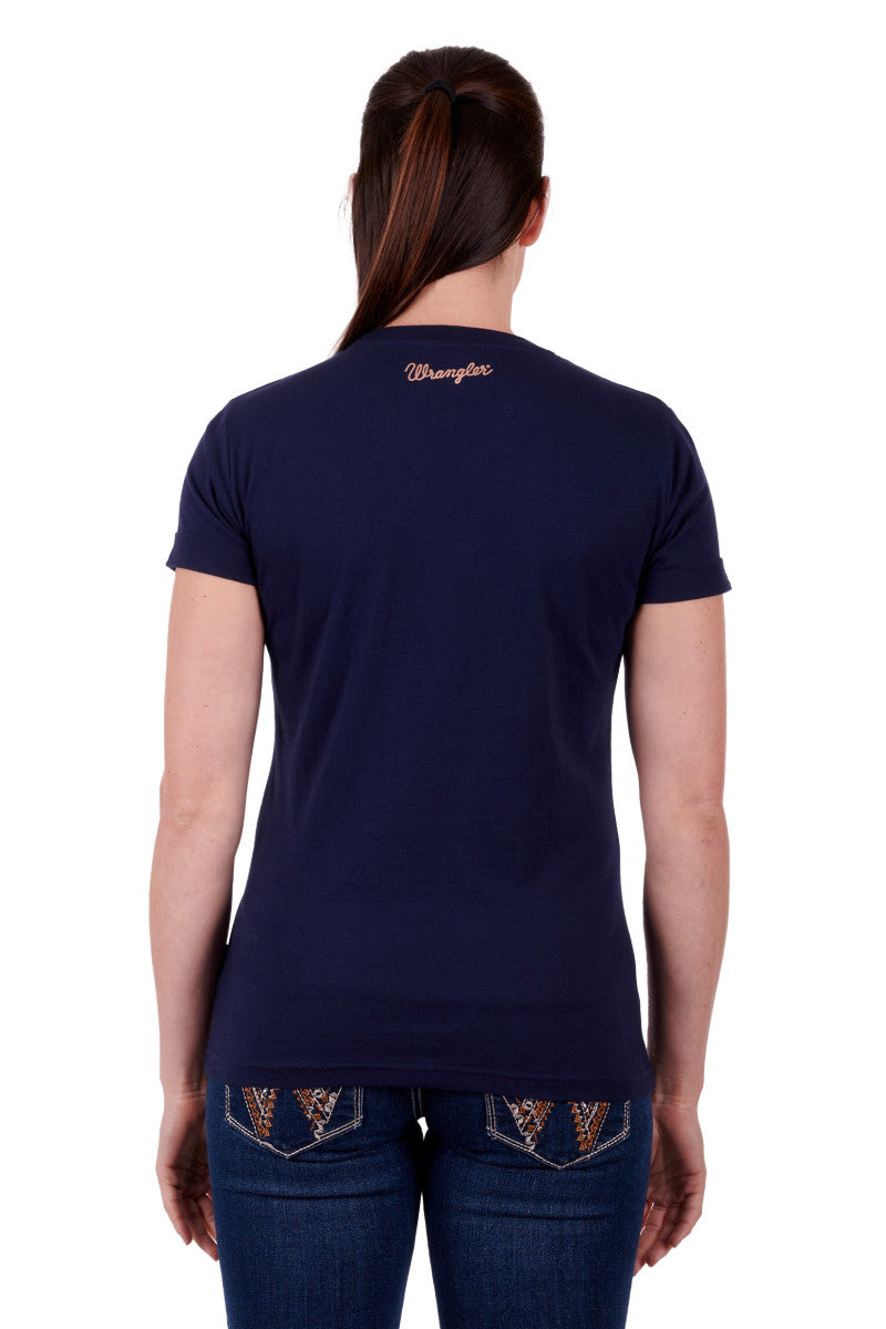 X3S2598762 Wrangler Women's Quinn SS Tee