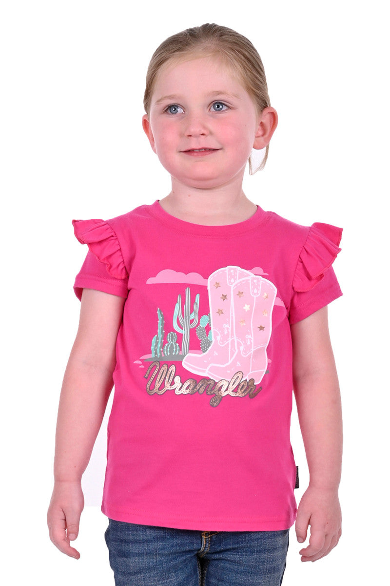 X3S5598859 Wrangler Girls Scout SS Tee