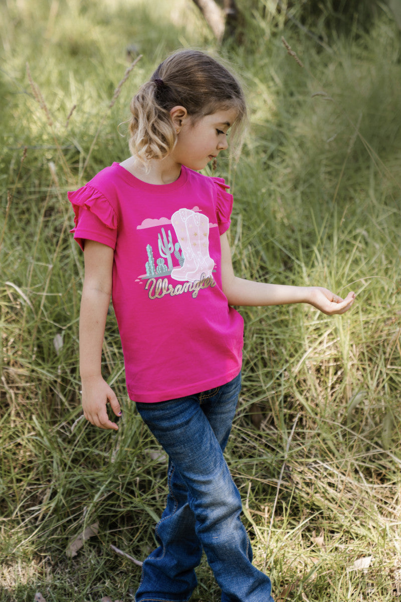 X3S5598859 Wrangler Girls Scout SS Tee