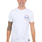 X4S1557171 Wrangler Men's Finn SS Tee White