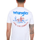 X4S1557171 Wrangler Men's Finn SS Tee White