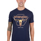 X4S1557172 Wrangler Men's Theo SS Tee Navy