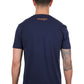 X4S1557172 Wrangler Men's Theo SS Tee Navy