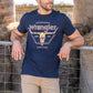 X4S1557172 Wrangler Men's Theo SS Tee Navy