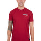 X4S1557173 Wrangler Men's Beau SS Tee Red