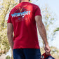 X4S1557173 Wrangler Men's Beau SS Tee Red