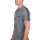 X4S1560188 Wrangler Men's Jackson SS Polo Charcoal Marle