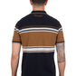 X4S1566183 Wrangler Men's Kane SS Polo Black/Tan