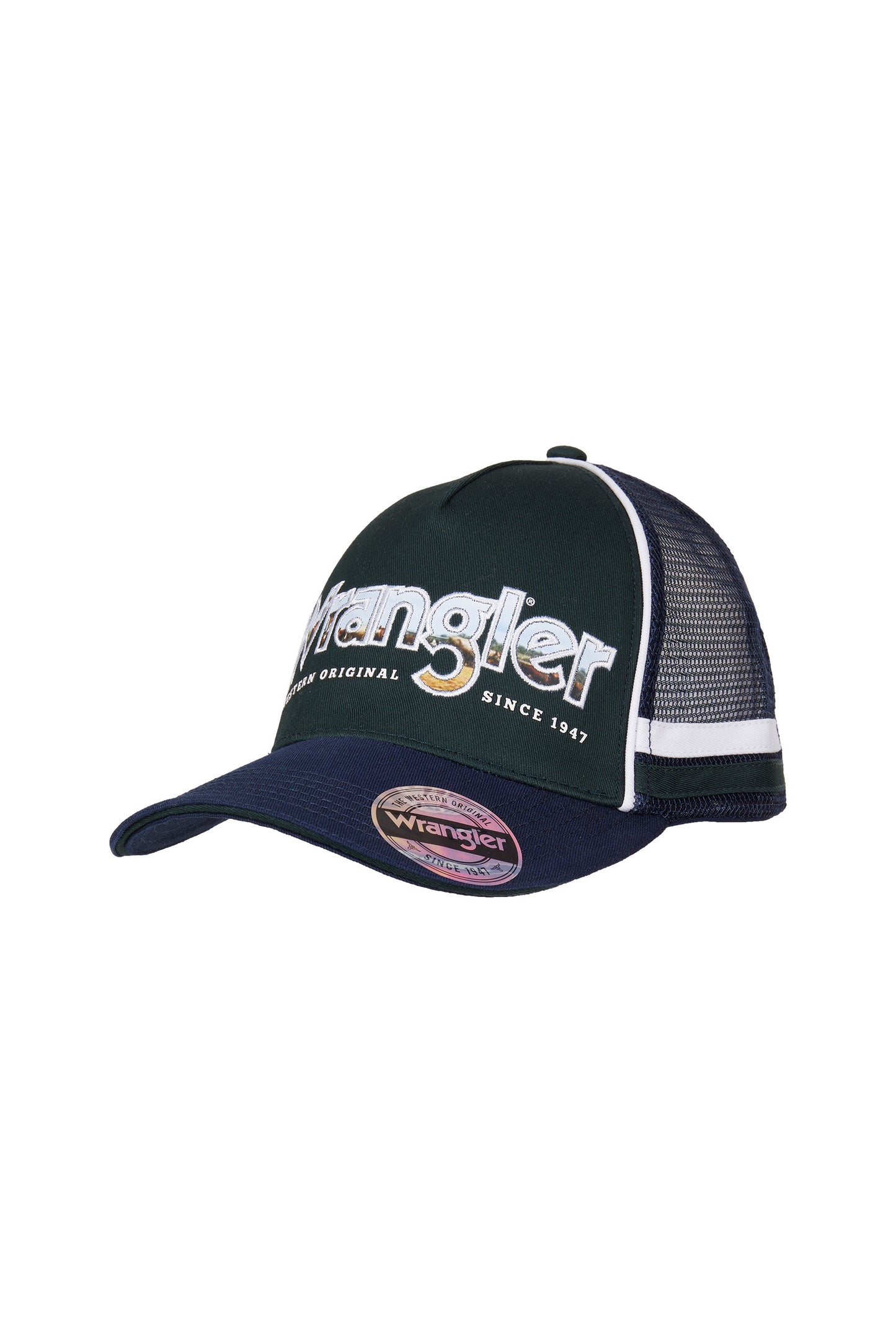 X4S1945CAP Wrangler Men's Brad Trucker Cap