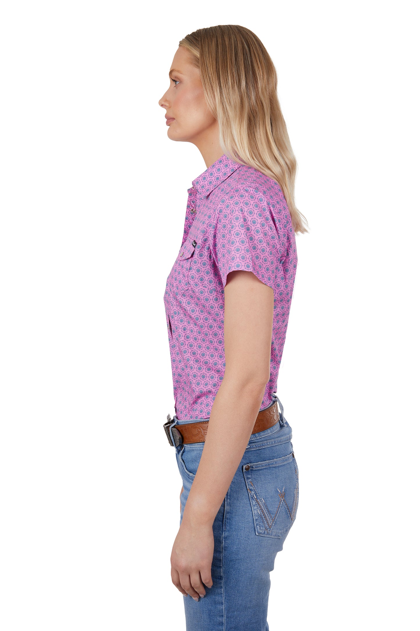 X4S2132128 Wrangler Women's Carly SS Shirt