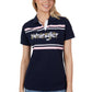 X4S2565132 Wrangler Women's Daisy SS Polo Navy