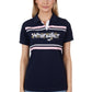 X4S2565132 Wrangler Women's Daisy SS Polo Navy