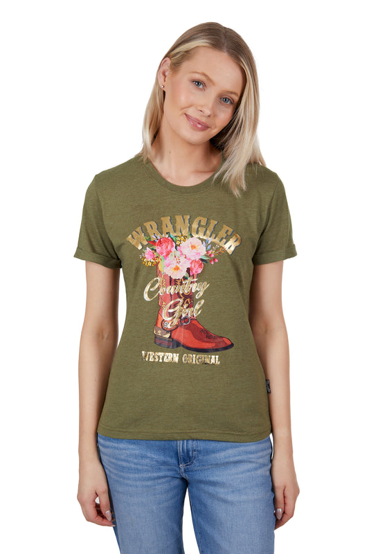 X4S2598149 Wrangler Women's Macy SS Tee