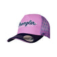 X4S2909CAP Wrangler Women's Krista HP Ponytail Trucker Cap