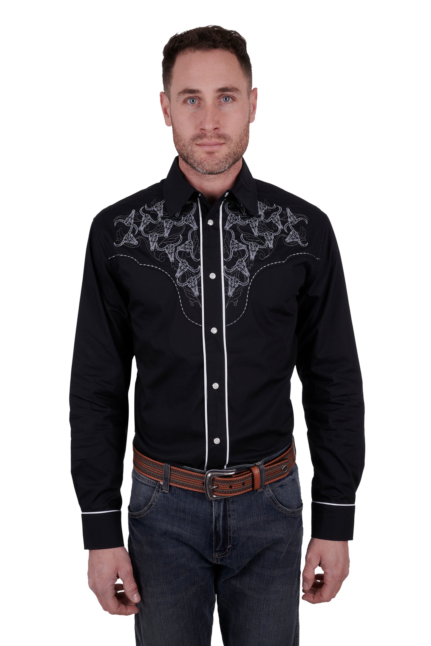 X4W1113039 Wrangler Men's Dalton LS Shirt