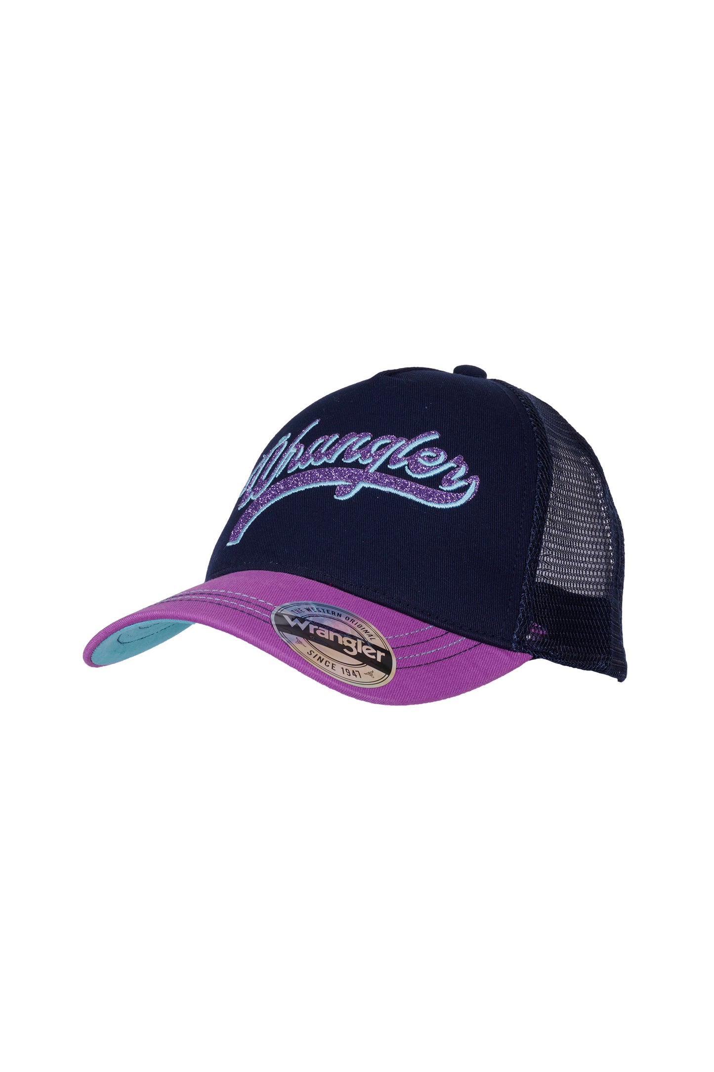 X4W5910CAP Wrangler Kid's Hilda Cap Navy/Violet