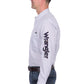 X5S1111363 Wrangler Men's Brent Logo LS Shirt