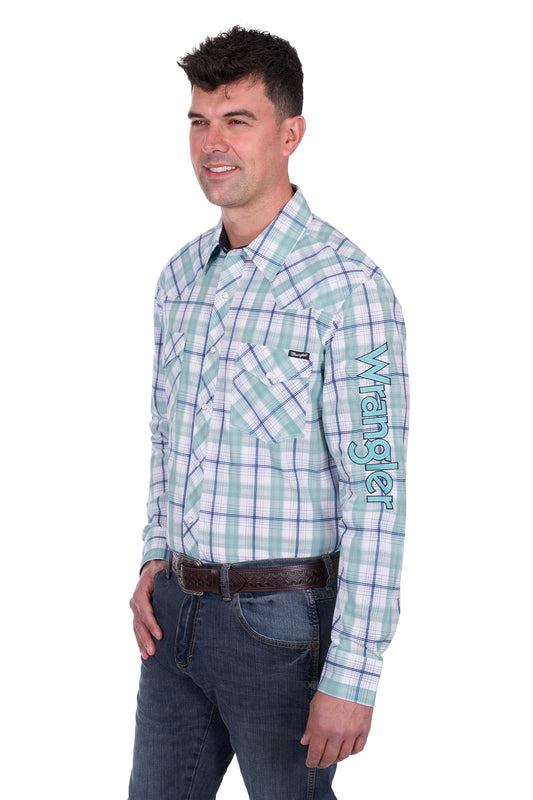 X5S1111364 Wrangler Men's Jacob LS Shirt