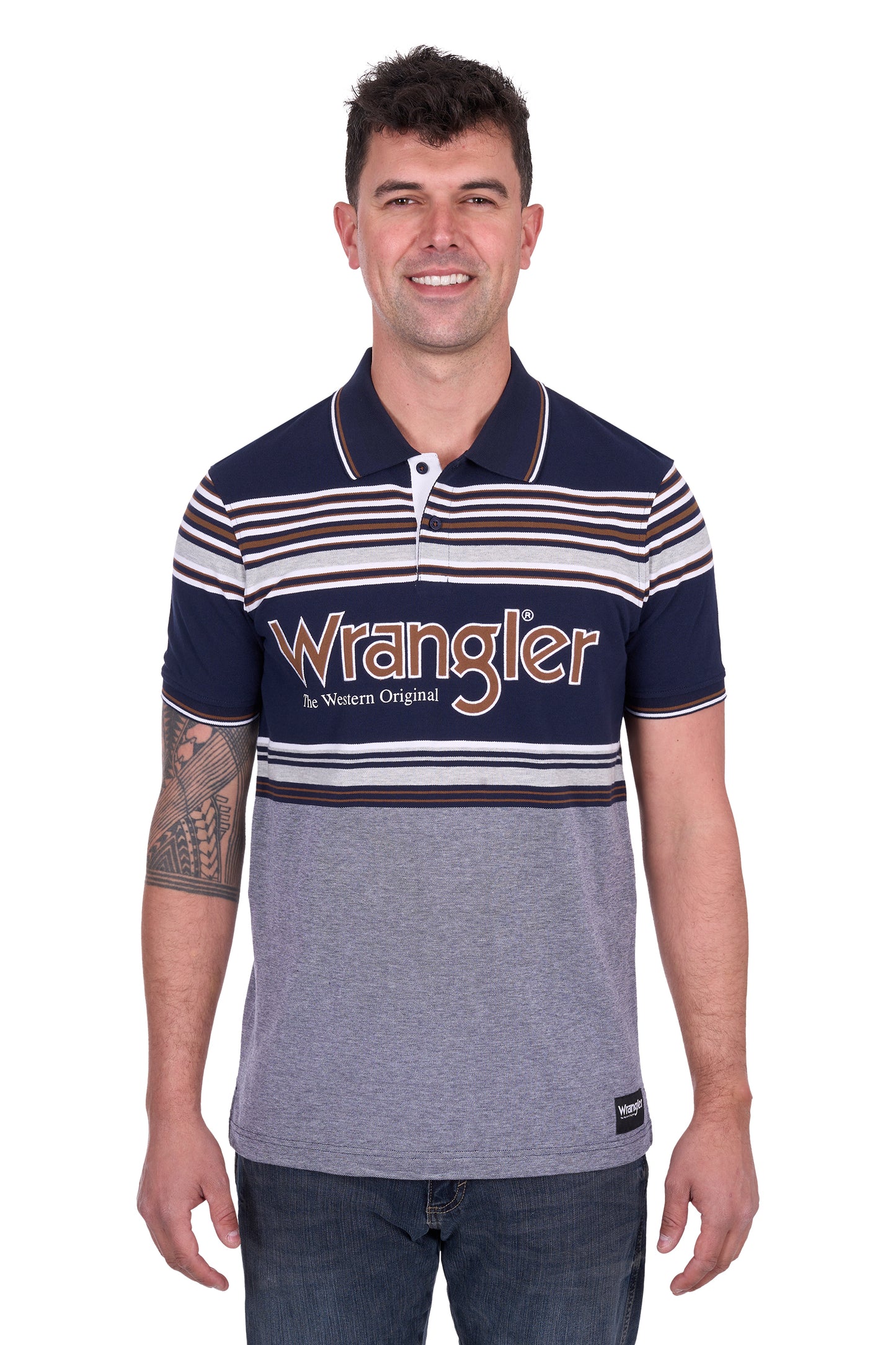 X5S1566373 Wrangler Men's Victor Polo