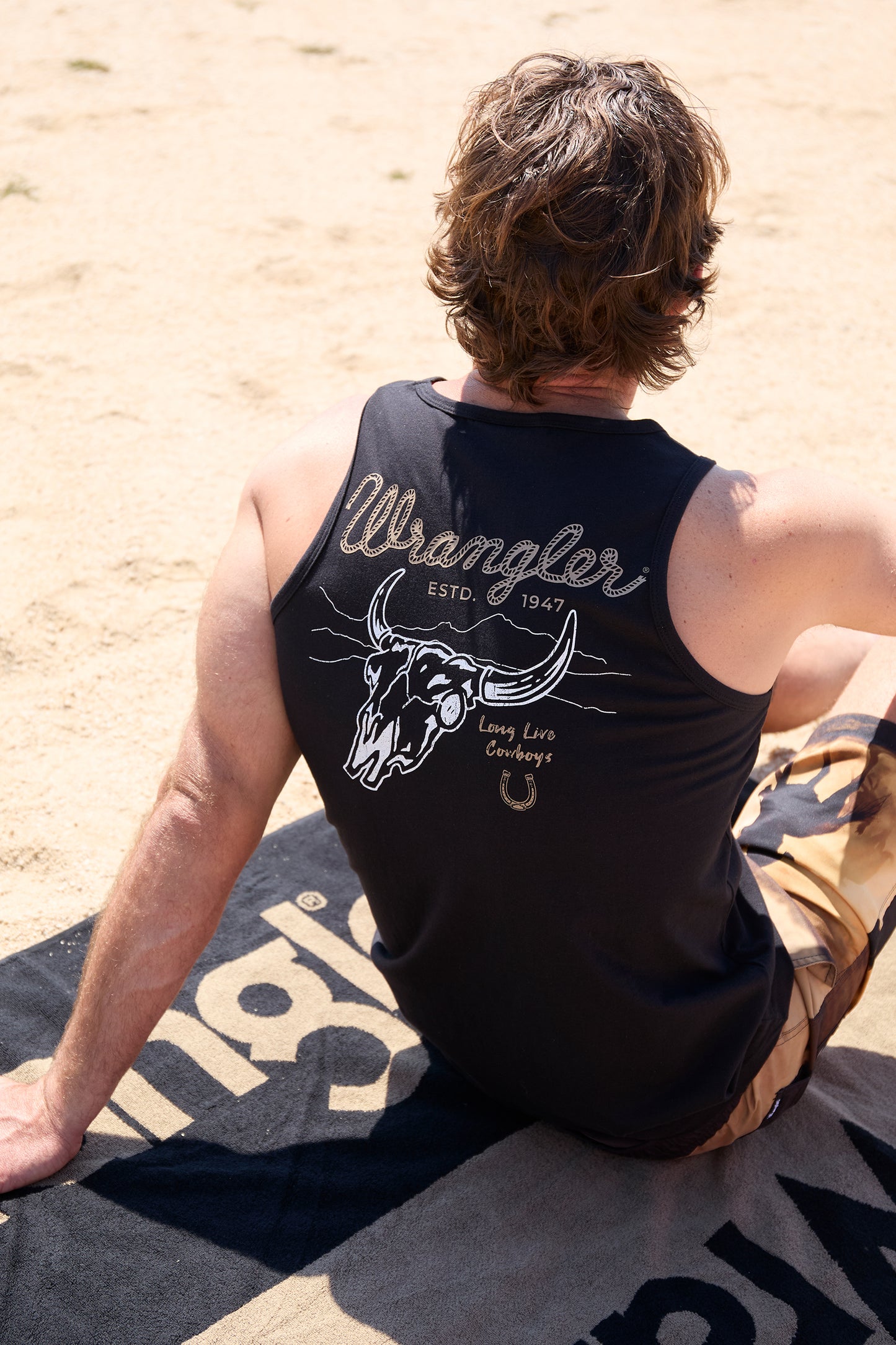 X5S1578396 Wrangler Men's Damon Singlet