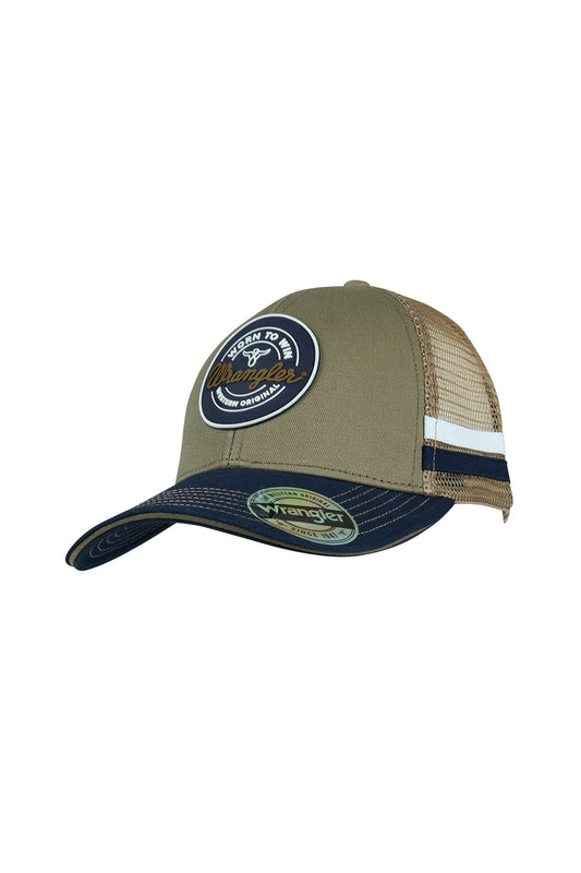 X5S1949CAP Wrangler Merlin Trucker Cap