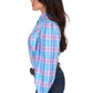 X5S2129431 Wrangler Women's Emily Check LS Shirt