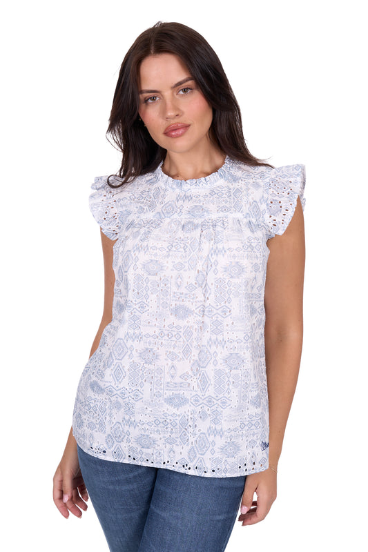 X5S2537444 Wrangler Women's Harlow SL Blouse