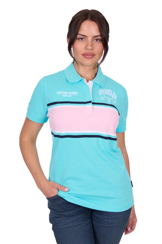 X5S2565413 Wrangler Women's Lyndel Polo